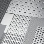 Stainless Steel Wire Perforated Metal Mesh Panels Round Hole Punching Bending Service Perforated Screen