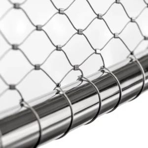Stainless Steel Wire Protective Rope Mesh Flexible Stainless Steel Rope Mesh