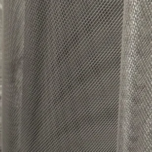 Stainless Steel Woven Expanded Metal Mesh Plain Weave Diamond Hole High Quality Industrial Expanded Metal Mesh