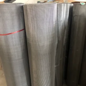 Stainless Steel Woven Wire Mesh 304 316 Grade High Corrosion Resistance for Filtration Screening Cutting Welding Bending