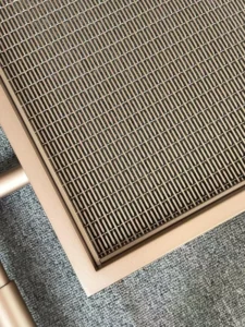 Stainless Steel Woven Wire Mesh Ceiling Decor Customizable Metal Mesh