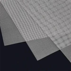 Stainless Steel Woven Wire Mesh for High Temperature Resistant Materials