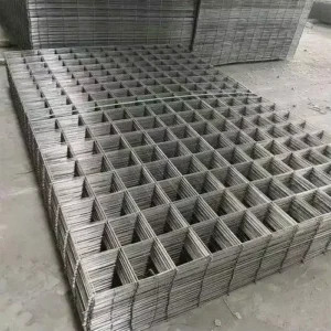 Steel Rod Rebar Reinforcement Welded Concrete Cutting Mesh Construction 12mm 16mm Steel Bar Mesh