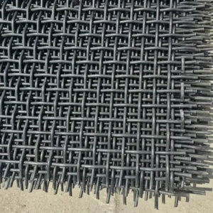 Steel wire mesh screen woven mining screen mesh with excellent extensibility suitable for construction purposes
