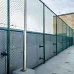 Strong Chain Link Yard Fence Galvanized Metal Wire Mesh for Industrial Zone Factory Perimeter Long Service Fencing