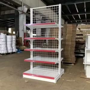 Supermarket Shelves Retail Store Double-sided Store Equipment Display Racks/Stand China Manufacturers