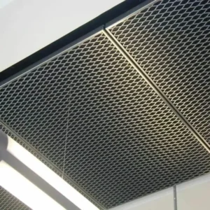 Suspended Metal Mesh Ceiling Stainless Steel Mesh Ceiling Powder Coated Ceiling Tiles Metal Ventilated Ceiling Mesh Stretch Ceiling
