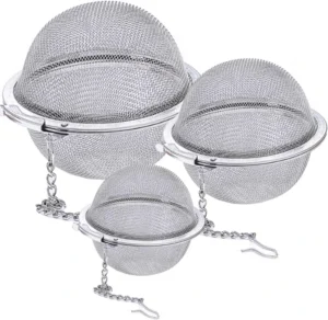 Tea Infuser Stainless Steel Mesh Tea Ball Strainers Infuser Strainer Filters for Loose Tea Herbal Spices
