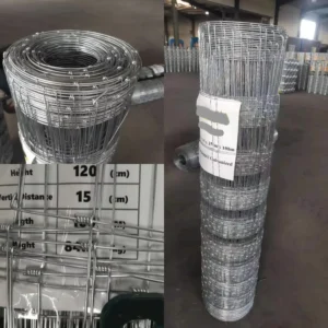 Temporary Mobile Heavy Duty Cattle Metal Fence Panel Galvanized Roll Fence Wire Mesh Animal Farm for Cattle Sheep Horse for Sale