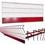 Temporary Steel Edge Protection Barrier for Construction Site Safety Galvanized Safety Fence System
