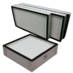 Terminal Filtration Mini Pleated Panel Glass Fiber Filter Media H13 H14 Panel HEPA Air Filter