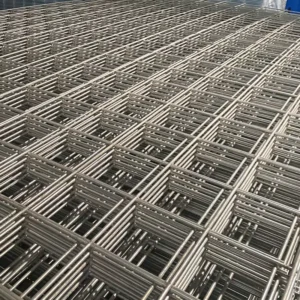 Top Selling 6 Gauge High Quality Low-Carbon Iron Square Welded Wire Mesh Panel for Construction