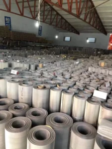 Twill Woven Stainless Steel Wire Mesh for Filtration and Screening
