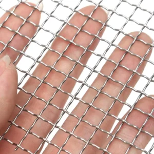 Type 304 316 Stainless Steel Crimped Woven Wire Mesh