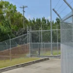 UV Resistant PVC Coated Chain Link Mesh Fence Crimped Square Hole for Swimming Pool Safety Enclosure Public Area Protection UV Resistant PVC Coated Chain Link Mesh Fence Crimped Square Hole for Swimming Pool Safety Enclosure Public Area Protection