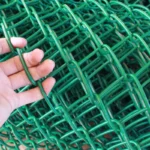 Used Industry Black 5 Foot Plastic Coated Cyclone Fence Wire Mesh Chain Link Fence Used Industry Black 5 Foot Plastic Coated Cyclone Fence Wire Mesh Chain Link Fence