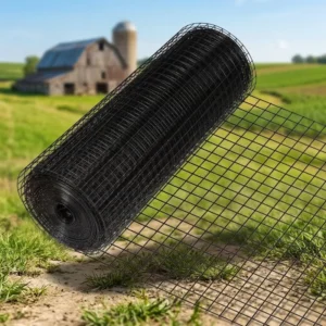 Welded PVC Coated Expanded Mesh Steel Wire 6mm Aperture High Strength Durable Construction Fencing Livestock Protection