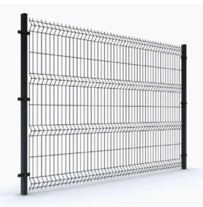 Welded Wire Mesh Metal 3D Fence Panel