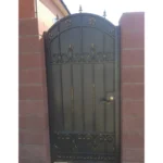 Widely Used Simple Quality Fencing Trellis Aluminum Gates Sliding Easily Assembled Swing Wrought Main Iron Gate Designs