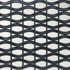 Woven Mesh Panels Galvanized Iron Wire Mesh, Wave Shape for Partitions, Ceilings, Windows, Etc.