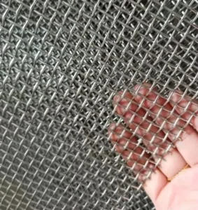 Woven Mining Screen Mesh Crimped Wire Mesh Screen Stainless Steel Mesh Galvanized Plain Weave Woven Wire Mesh Screen Wire Mesh