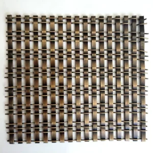 XY 1513G Corrosion resistant Stainless Steel Mesh Antique Brass Mesh for Furniture Insert