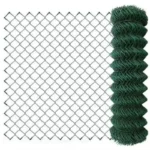 Yard Chain Link Fence Sturdy Metal Wire Mesh for Construction Site Event Venue Easy Install Safety