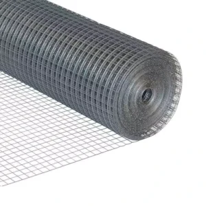 Galvanized Metal Welded Mesh Anti-Corrosion Compressive Iron Wire Mesh Square Hole Construction Fence