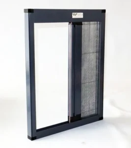 and Durable Anti mosquito Netting Polyester Retractable Window Screen and Door